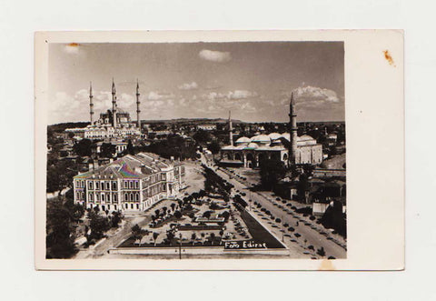 [FOTOĞRAF] 1940'lar - Edirne'den görünüm - Foto Edirne