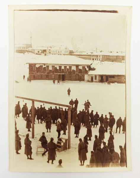 [KAFKASYA / 93 HARBİ / FOTOĞRAFLAR] 93 Harbi (1877-78 Osmanlı - Rus Savaşı) sırasında Kafkas Cephesi'nde çekilmiş, erken dönem toplu idam fotoğrafları