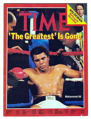 MUHAMMED ALİ KAPAKLI - Time [dergisi], "'The greatest' is gone", February 27, 1978