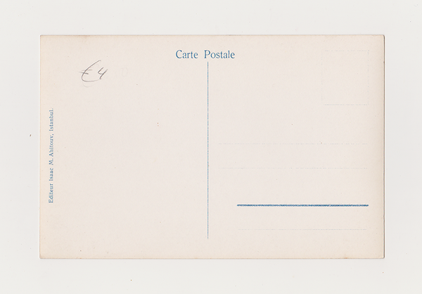 CONSTANTINOPLE / İSTANBUL: Vue panoramique de la Corne d'Or - Haliç manzarası, Editör: Isaac M. Ahitouv. S/b