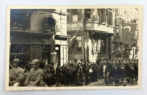 [FOTOĞRAF / İŞGAL İSTANBULU] İstanbul'un işgali sonrası düşman kovulduktan sonra Türk Süvarisi'nin İstanbul'a girişi