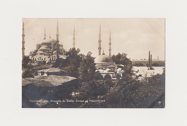 CONSTANTINOPLE / İSTANBUL: Mosque du Sultan Ahmed et l'Hippodrome - Sultanahmet Camii ve Hipodrom Editör: Isaac M. Ahitouv. S/b