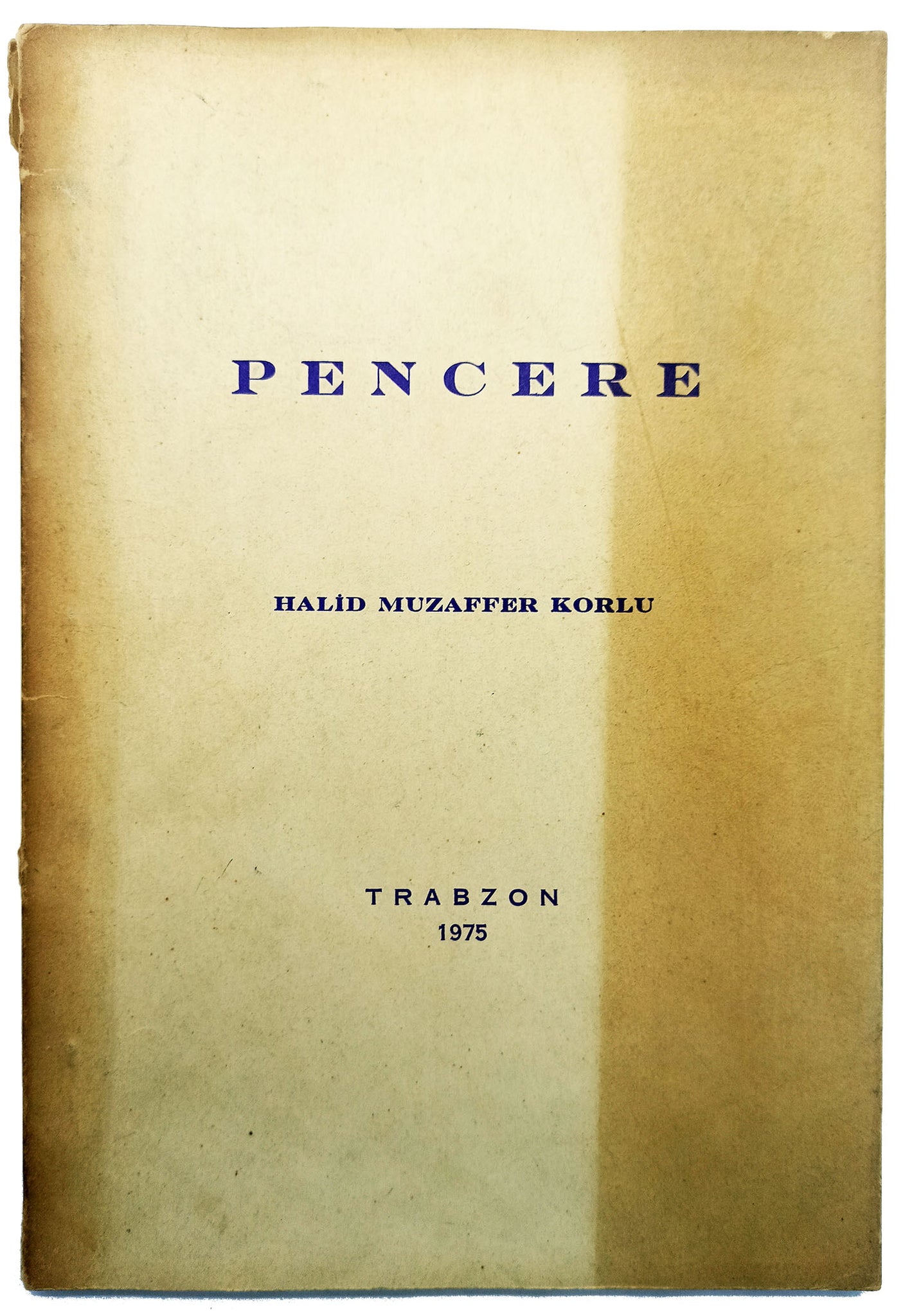 Pencere [TRABZON BASKISI]