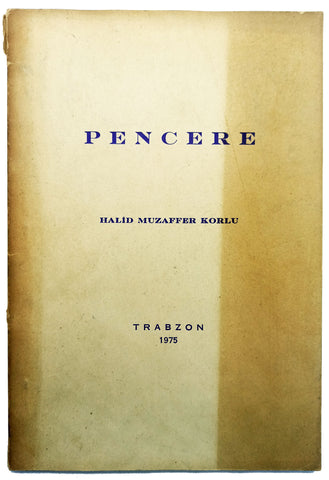 Pencere [TRABZON BASKISI]